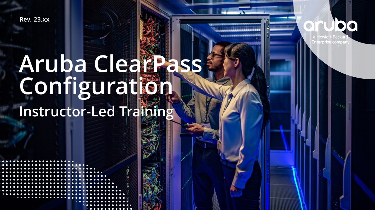 HPE Aruba Networking ClearPass Configuration – redINTER